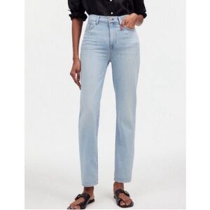 Madewell women’s perfect vintage lightwash denim jeans size 26